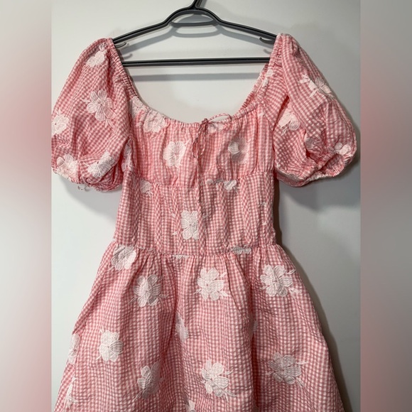 Sabo Pink Gingham Shaye Dress size S - Picture 10 of 11